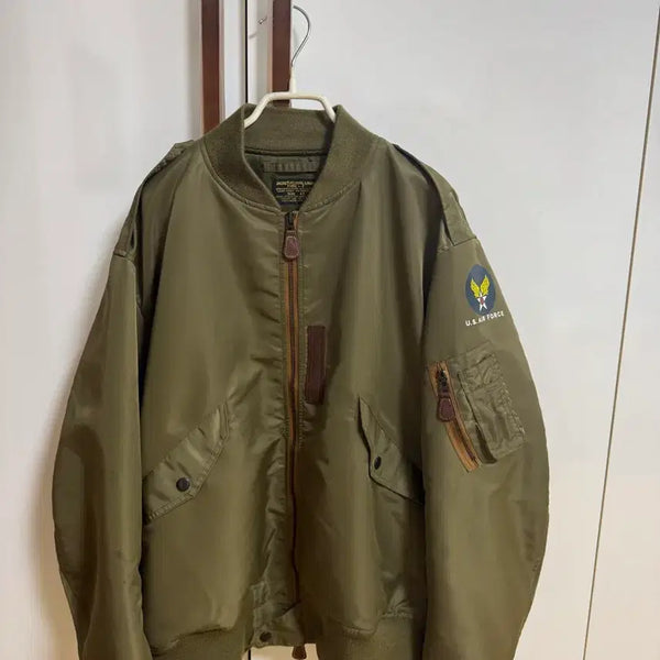 [BUNJANG] Bronson L-2B Flight Jacket Olive Size 42 / 브론슨 L-2 플라이트 자켓 올리브 42