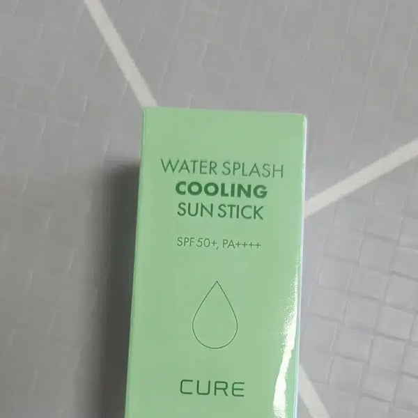 [BUNJANG] Cure Water Splash Cooling Sun Stick SPF50+ PA++++ / 큐어 워터 스플래쉬 쿨링 선스틱 SPF50+ PA++++
