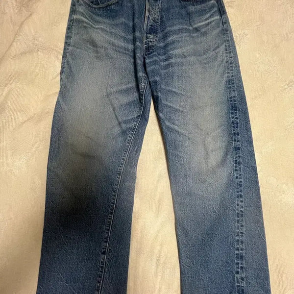 [BUNJANG] Warehouse 1101 Secondhand Light Wash Denim Jeans (Size 36) / 웨어하우스 1101 세컨핸드 라이트워시 36 사이즈 팝니다