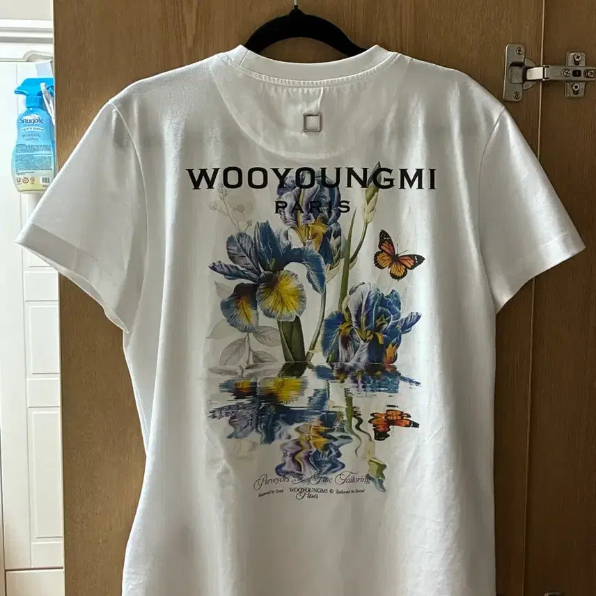 [BUNJANG] Wooyoungmi Short Sleeve T-Shirt White / 우영미 신상 반팔 티셔츠 화이트