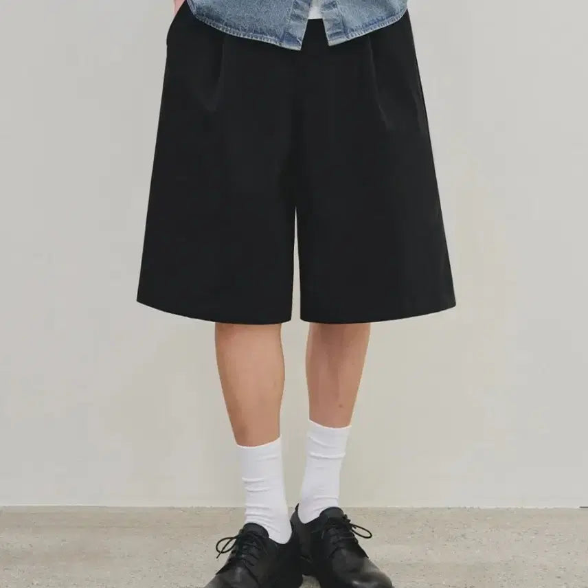 [BUNJANG] LOTEMBER Refined Bermuda Wide Chino Pants L / 로템버 리파인드 버뮤다 와이드 치노 팬츠 L