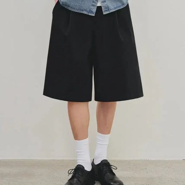 [BUNJANG] LOTEMBER Refined Bermuda Wide Chino Pants L / 로템버 리파인드 버뮤다 와이드 치노 팬츠 L