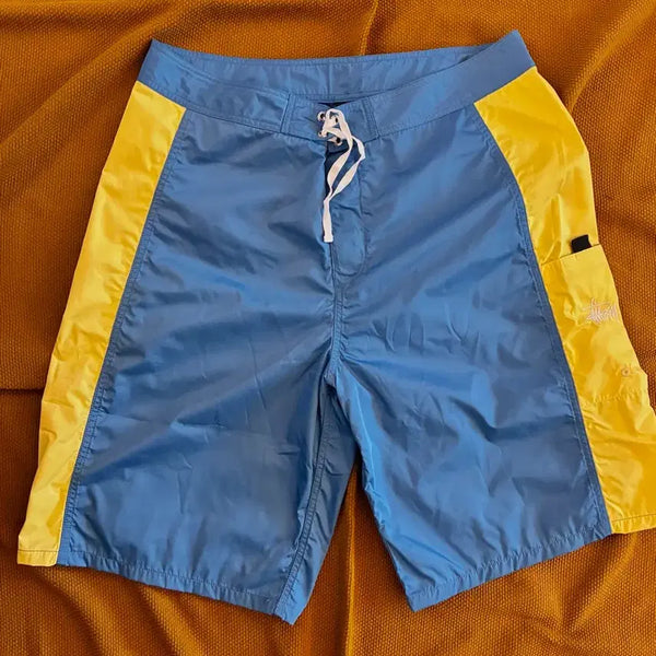 [BUNJANG] Stussy Paneled Board Shorts Blue / Stussy Paneled Board Shorts Blue
