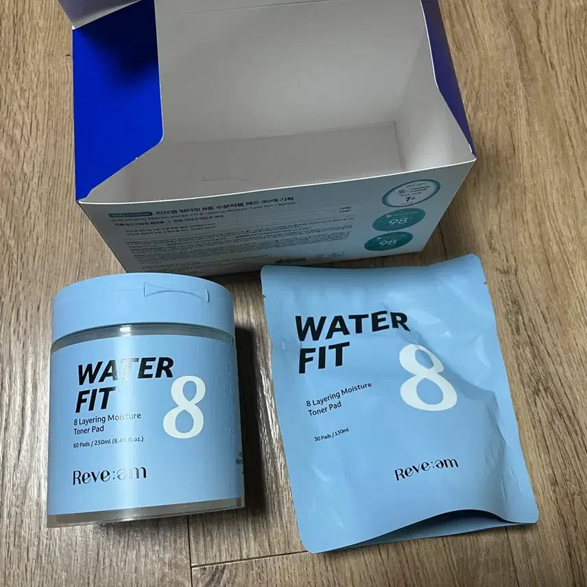 [BUNJANG] LIVM Water Fit Toner Pad (Main + Refill) / 리브엠 워터핏 토너패드 본품+리필