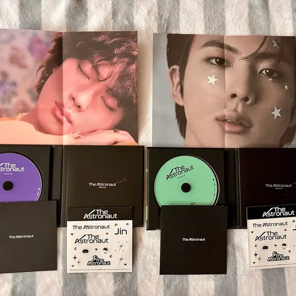 [BUNJANG] BTS Jin The Astronaut CD Set (Mint & Purple) / 방탄소년단 진 The Astronaut CD 2종 세트