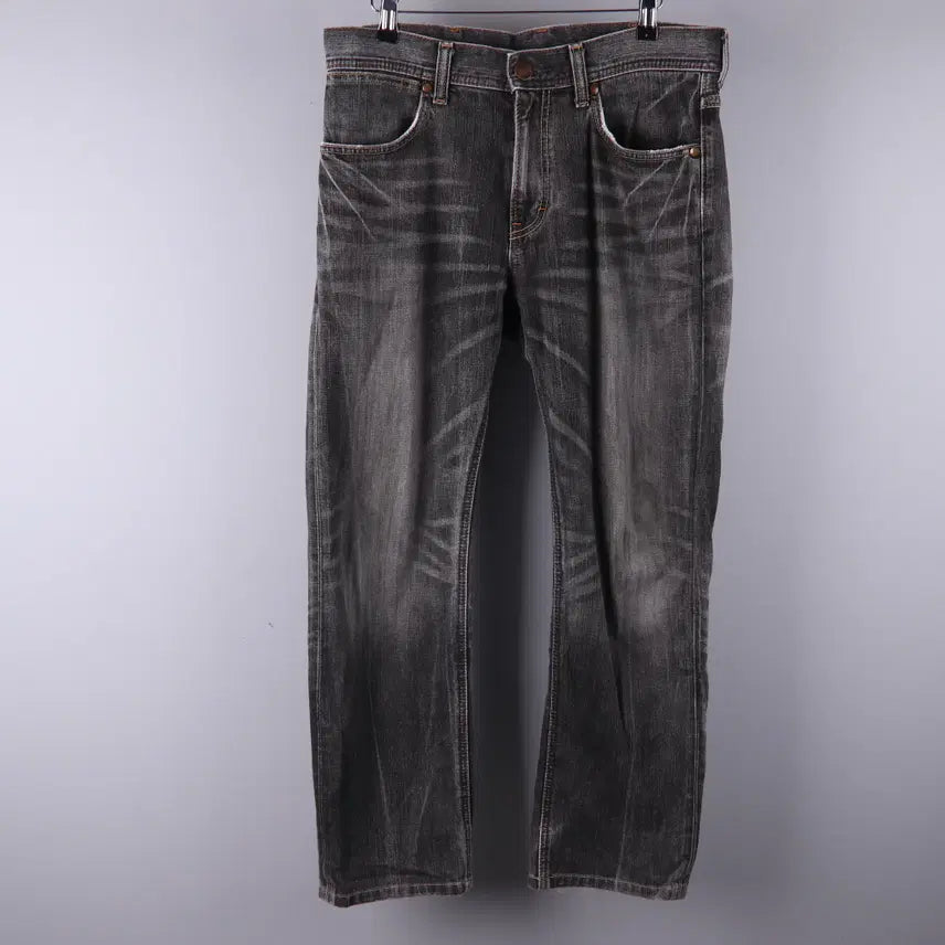 [BUNJANG] Vintage Wrangler Regular Straight Denim Pants (Size 33) / 빈티지 랭글러(Wrangler) 레귤러 스트레이트 데님 팬츠 (33) 5202