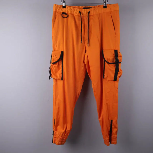 [BUNJANG] Hugo Boss Cavvy Wide Leg Trousers Orange / 휴고보스 카비 와이드 레그 바지 오렌지 (48) 5203
