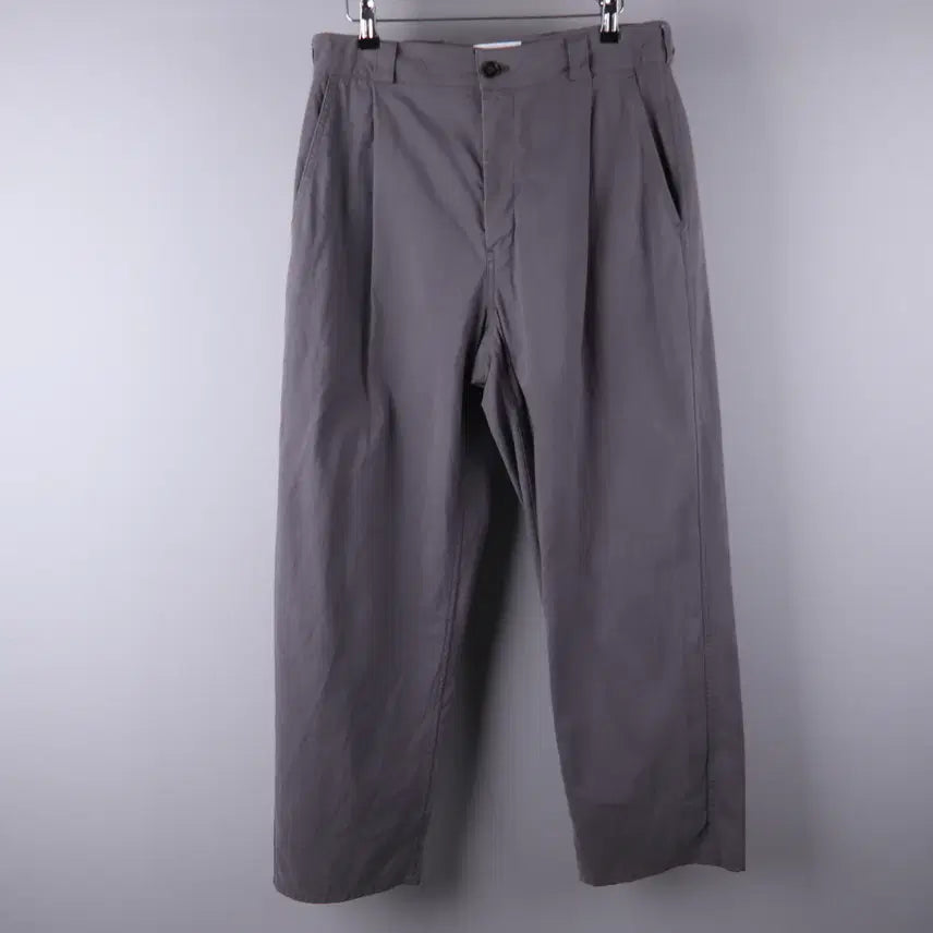 [BUNJANG] Node Archive Wide Chino Pants Grey (Size 1) / 노드 아카이브(Node Archive) 와이드 치노 팬츠 그레이 (1) 5205