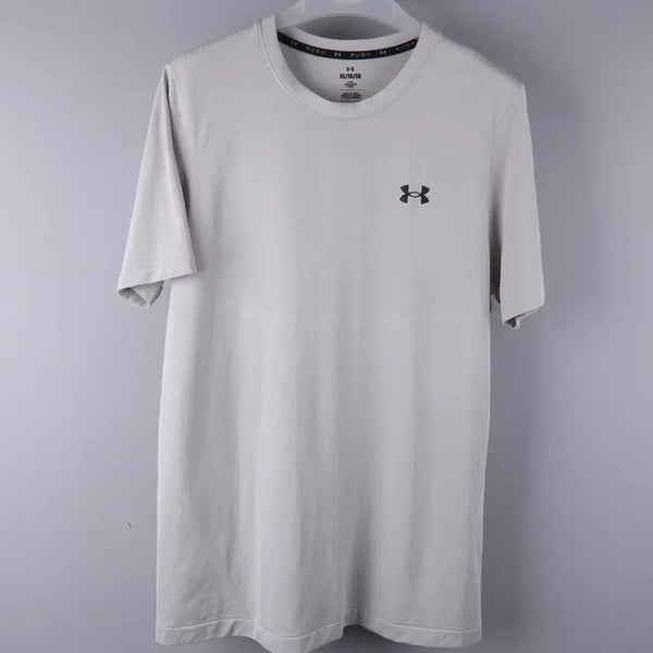 [BUNJANG] Under Armour Men's Rush Seamless T-Shirt Grey (XL) / 언더아머 남자 러쉬 심리스 반팔티셔츠 그레이 (XL)