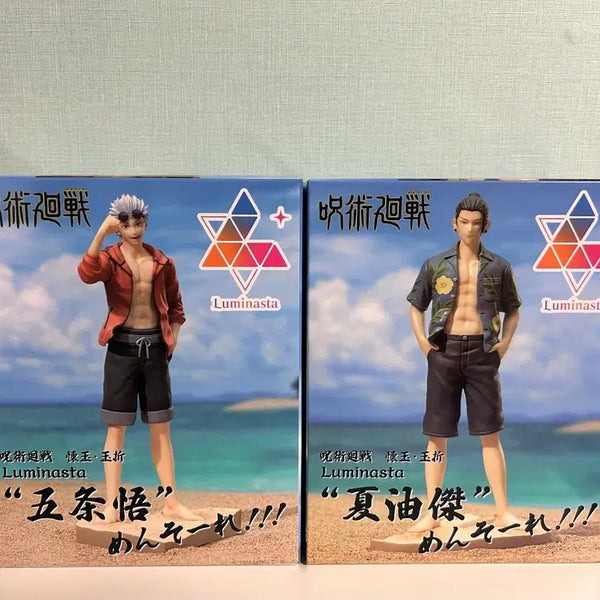 [BUNJANG] Jujutsu Kaisen Gojo & Geto Okinawa Mentore Unsealed Figure Set / 급전판매, 세트 일괄) 미개봉 주술회전 고죠 게토 오키나와 멘소레 피규어
