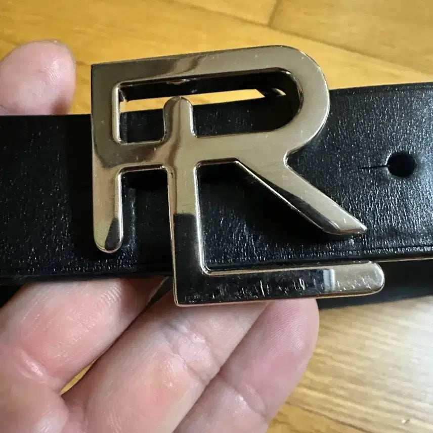 [BUNJANG] Ralph Lauren Leather Belt Black Size 32 / 랄프로렌 가죽벨트 검정 32사이즈