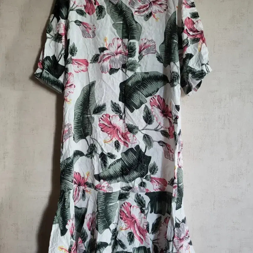 [BUNJANG] Linen Dress (Size 55-66) / 린넨 원피스 (55~66)
