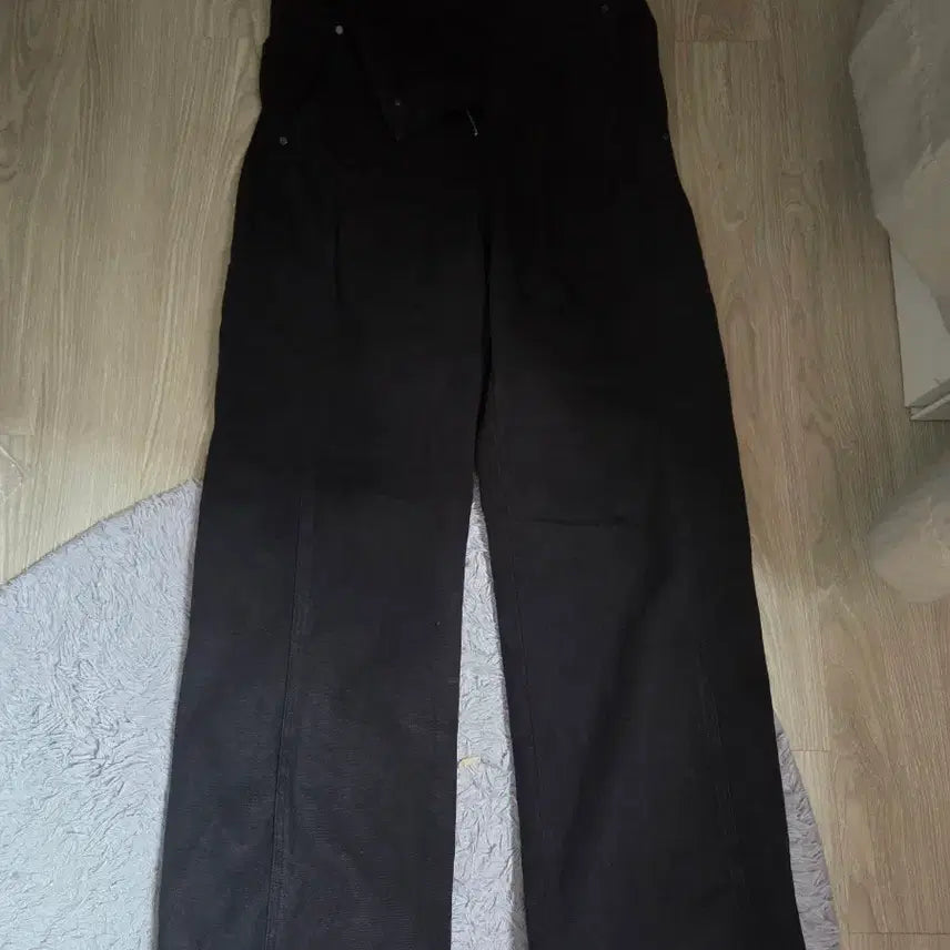 [BUNJANG] System Homme Authentic Wide Black Denim Jeans Size 34 / 시스템옴므 정품 와이드 블랙 데님진 34사이즈