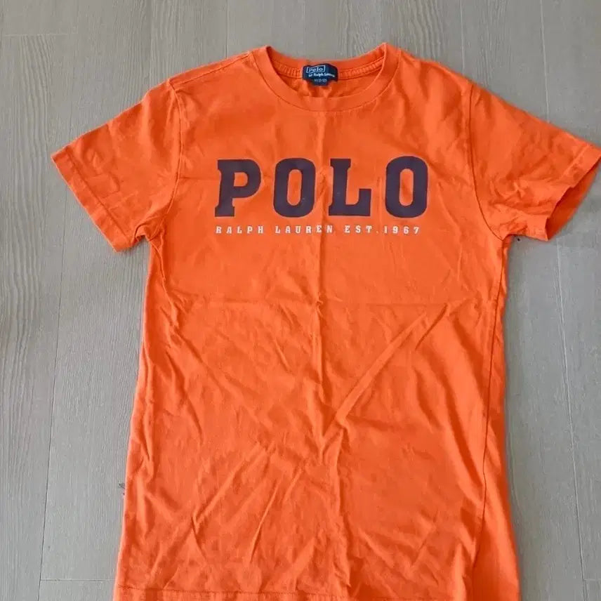 [BUNJANG] Polo Ralph Lauren Short Sleeve T-Shirt Orange M / 폴로 랄프로렌 반팔 티셔츠 오렌지m(병수)