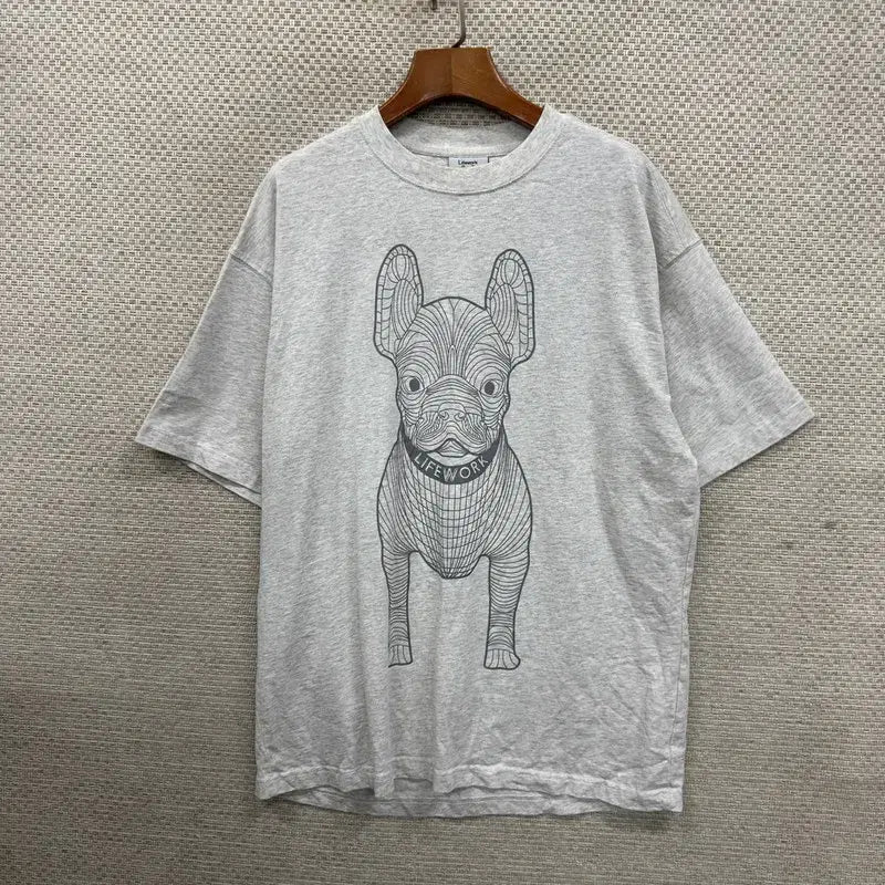 [BUNJANG] Life Work Short Sleeve T-Shirt M / 라이프워크 반팔티 M D02436