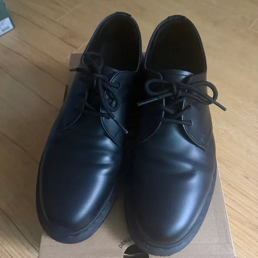 [BUNJANG] Dr. Martens 1461 3-Eye Shoe Mono Black / [290]1461 3홀 모노 블랙 / 14345001