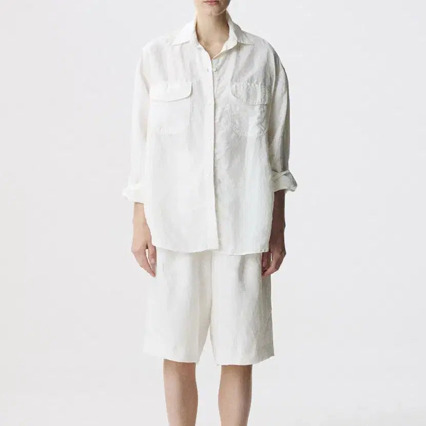 [BUNJANG] Nothing Written Janine Linen Shirt / 낫띵리튼 셔츠 Janine linen shirt (Linen)