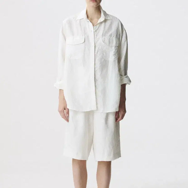 [BUNJANG] Nothing Written Janine Linen Shirt / 낫띵리튼 셔츠 Janine linen shirt (Linen)