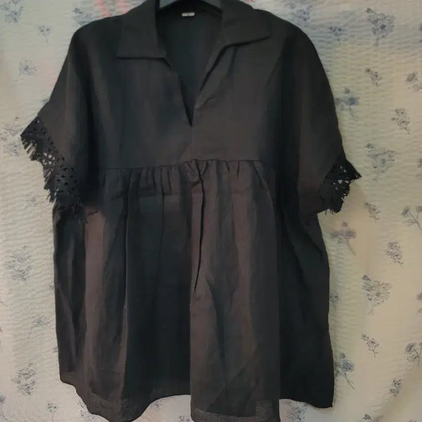 [BUNJANG] Marble Blouse / 마블라우스