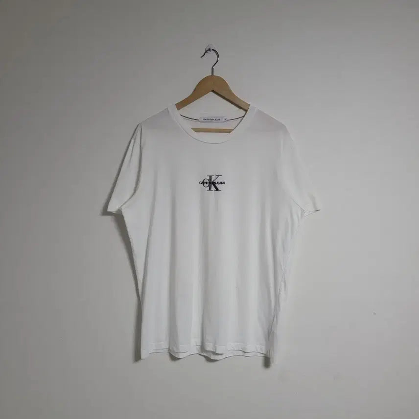 [BUNJANG] Calvin Klein Jeans Logo T-Shirt White XL / (XL) CK 캘빈클라인 진스 반팔티 화이트