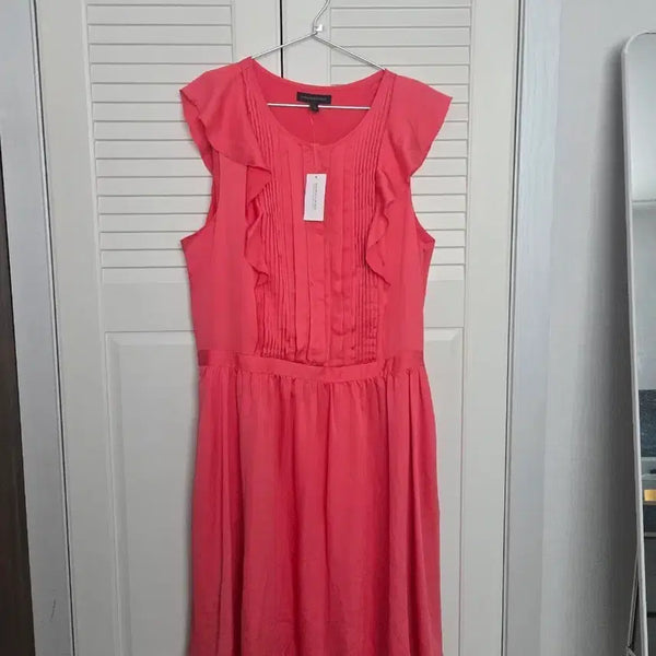 [BUNJANG] Banana Republic Coral Midi Dress / 바나나리퍼블릭