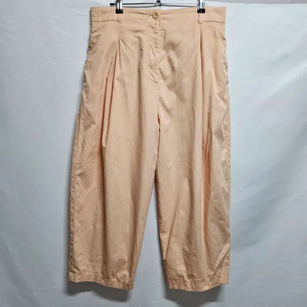 [BUNJANG] COS High-Waisted Pinched Cotton Pants / COS 코스 핀턱 하이웨스트 코튼 팬츠 31
