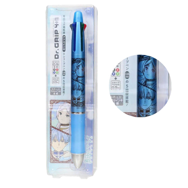 [BUNJANG] Frieren: Beyond Journey's End Dr. Grip 4-Color Ballpoint Pen + Mechanical Pencil Multi Pen Japanese Official Goods Himmel / [당일발송]장송의 프리렌 닥터그립 볼펜 4색+샤프 멀티펜 일본 정품 굿즈 힘멜