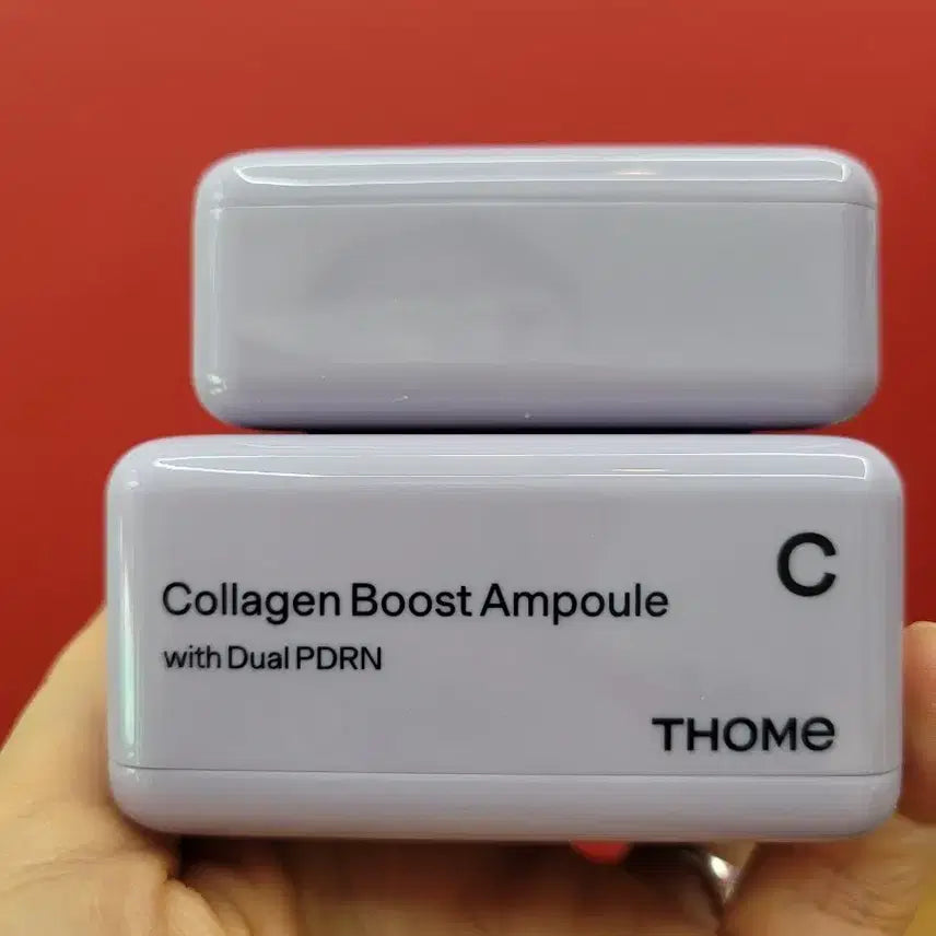[BUNJANG] THOME Tom The Glow Collagen Boost Ampoule Dual PDRN / (새상품)THOME 톰더글로우 콜라겐 부스트 앰플 듀얼 PDRN C