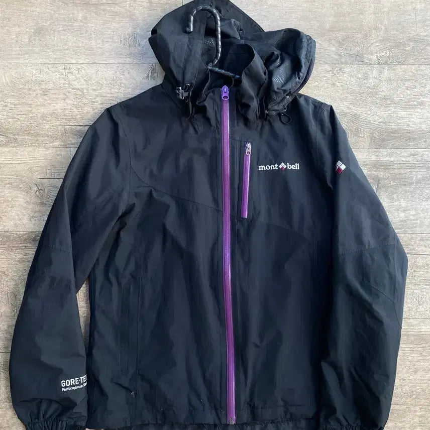 [BUNJANG] Montbell Gore-Tex Performance Shell Windbreaker Jacket Black / 몽벨 고어텍스 바람막이 자켓 블랙 퍼포먼스 쉘