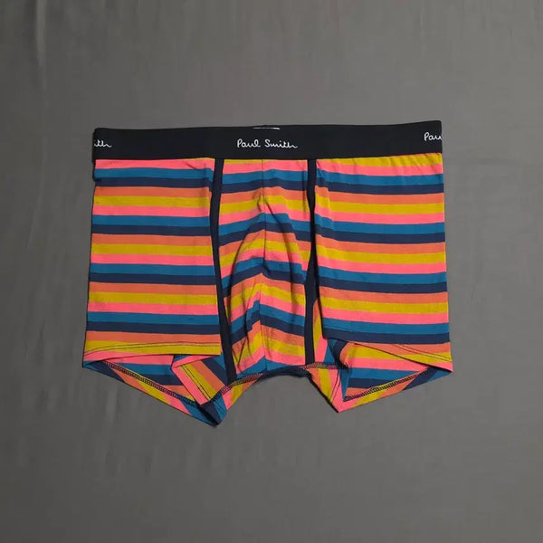 [BUNJANG] Paul Smith Signature Stripe Rainbow Organic Cotton Trunks - Size M / [M] Paul Smith 팬티 Signature Stripe Rainbow 드로즈 / 폴 스미스