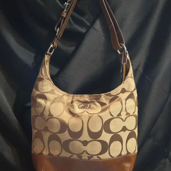 [BUNJANG] Coach Signature Shoulder Bag Y2k Old / Y2k 올드 코치 시그니처 숄더백