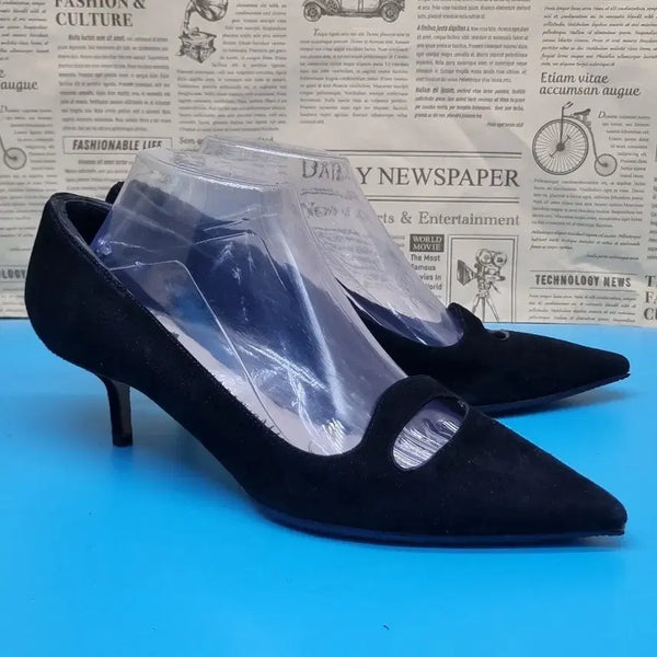 [BUNJANG] Dior Suede Women's Heels / 디올 스웨이드 여성 구두 255 굽5