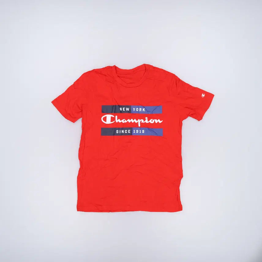 [BUNJANG] Champion Short Sleeve T-Shirt / 실측확인 챔피온 반팔티 0715H
