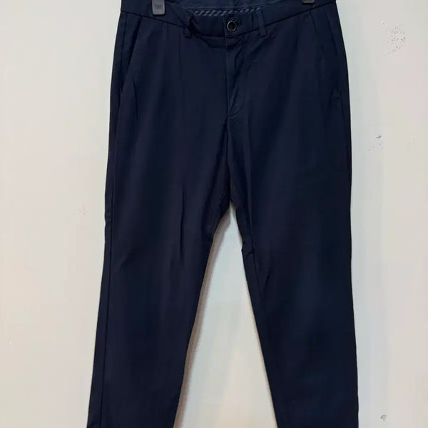 [BUNJANG] Hazzys Slim Fit Navy Cotton Pants / 헤지스 슬림핏 네이비 면바지 78 (29-30)