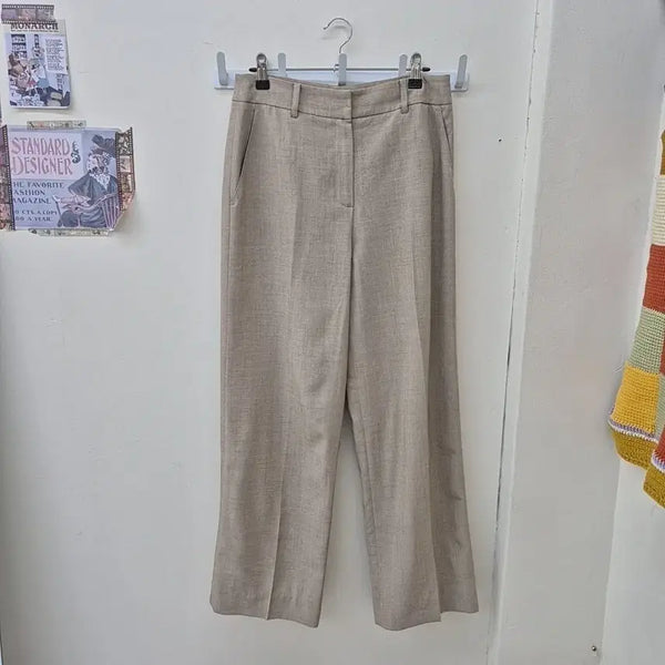 [BUNJANG] J.J.ZIGOAT Beige Slacks Pants / 제이제이지고트 베이지색 슬랙스 바지