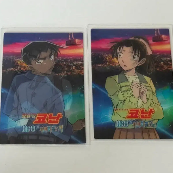 [BUNJANG] Detective Conan Million Dollar Pentagram Lenticular Card - Heiji & Kazuha / 명탐정 코난 백만달러의 펜타그램 특전 렌티큘러 카드 포토카드 헤이지 카즈하