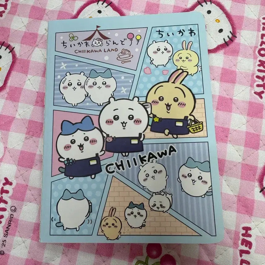 [BUNJANG] Chiikawa Hachiware Usagi Notebook / 먼작귀 치이카와 수첩 노트 하치와레 우사기