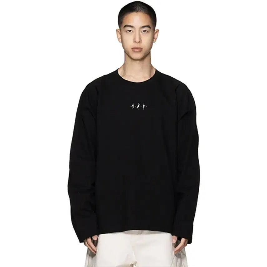 [BUNJANG] FREKER Long Sleeve T-Shirt FKTBX24103BKX / 프리커 FREKER 롱슬리브 티셔츠 FKTBX24103BKX 새제품