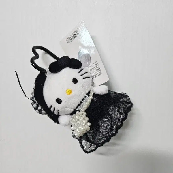 [BUNJANG] Sanrio Genuine Kitty Pearl Bag Keyring Plush / (새상품) 산리오 정품 키티 진주가방 키링 인형