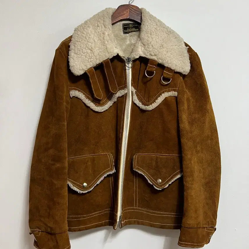 [BUNJANG] Vintage 70s Suede Western Jacket / 빈티지 70s 스웨이드 웨스턴 자켓