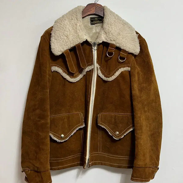 [BUNJANG] Vintage 70s Suede Western Jacket / 빈티지 70s 스웨이드 웨스턴 자켓