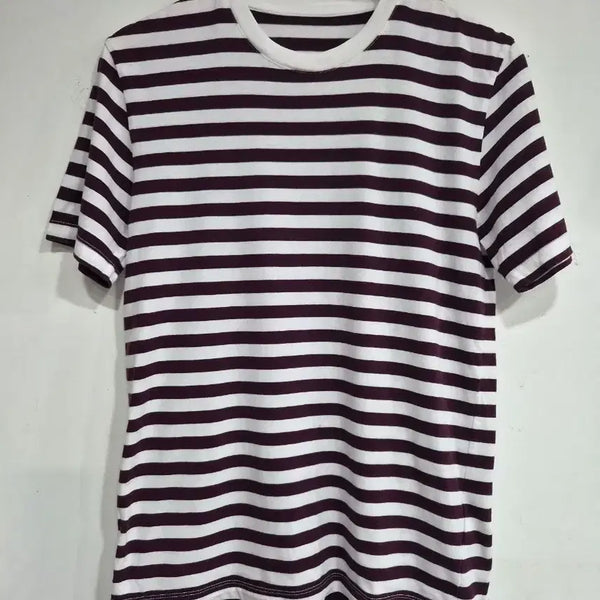 [BUNJANG] Maison Margiela Stripe Short Sleeve T-Shirt / 메종 마르지엘라 스트라이프 반팔티 (Maison Margiela PARIS)