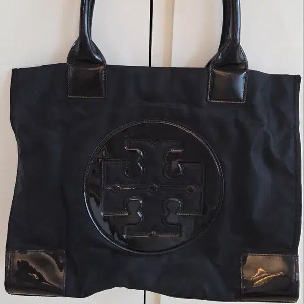 [BUNJANG] Tory Burch Ella Large Nylon Tote Bag / 토리버치 엘라 토트백 라지 블랙 쇼퍼백 겸 도트백
