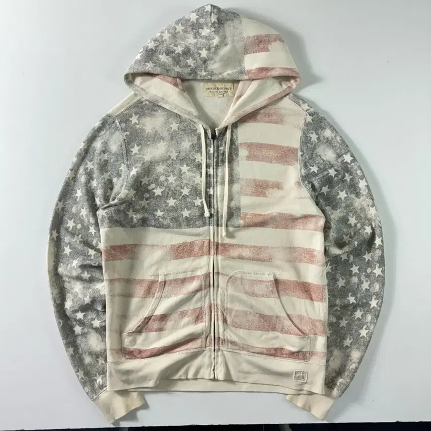 [BUNJANG] Polo Ralph Lauren Denim & Supply "Stars and Stripes" Cotton Hoodie Zip-Up / Polo  데님앤서플라이 성조기 코튼 후드집업