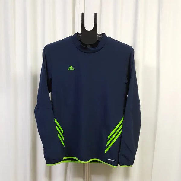 [BUNJANG] Adidas Men's F50 Long-Sleeve Functional Football Jersey Navy Size 100 / 아디다스 남성 F50 축구 기능성 긴팔 티셔츠 네이비 100 오일장
