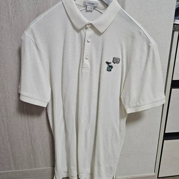 [BUNJANG] Jill Stuart White Short Sleeve Polo Shirt / 질스튜어트 pk  반팔