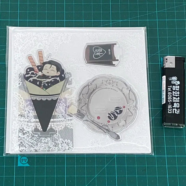 [BUNJANG] JuUiPyeongHwa Sweets Acrylic Stand Sealed / 주의평화 스위츠 아크릴 미개봉 덤증정