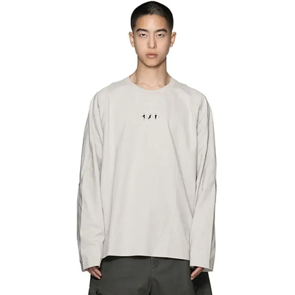 [BUNJANG] FREKER Long Sleeve T-Shirt FKTBX24103GYL / 프리커 FREKER 롱슬리브 티셔츠 FKTBX24103GYL새제품