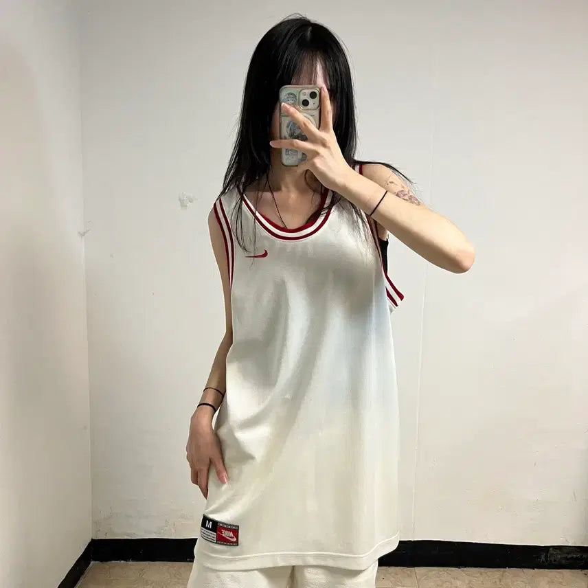 [BUNJANG] Nike Swoosh Basketball Jersey / 나이키 스우시 농구져지