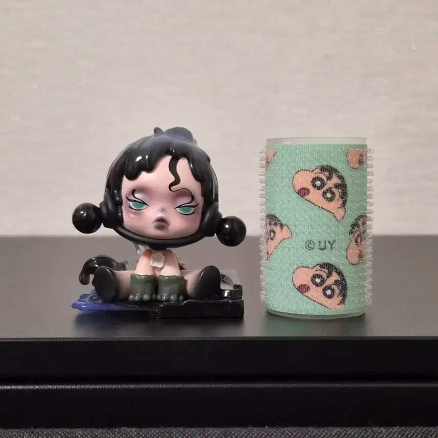 [BUNJANG] Pop Mart Skullpanda The Ink Plum Blossom Series The Courtyard Figure / [팝마트] 6.9cm 스컬판다 피규어 11탄 잉크 플럼 블러썸 시리즈 뜰